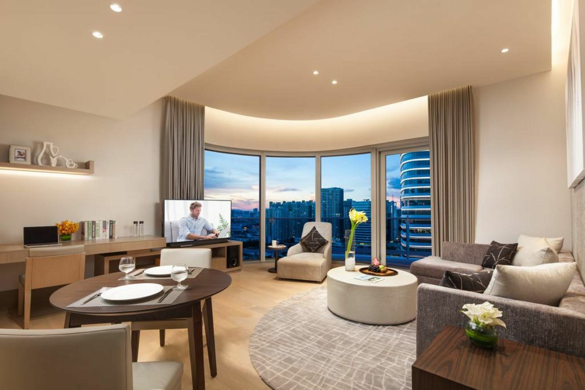 Ascott Raffles City Shenzhen Dış mekan fotoğraf